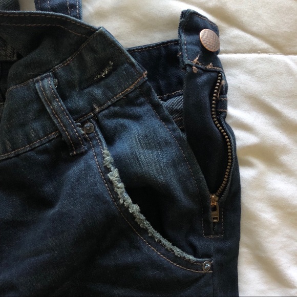 28 Free People Denim Overalls - Picture 5 of 8